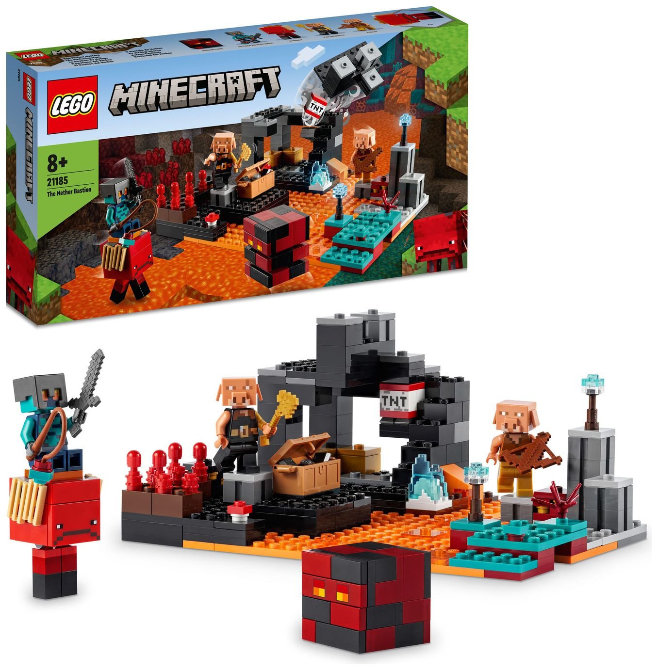 LEGO Minecraft The Nether Bastion Battle Action Toy 21185 review