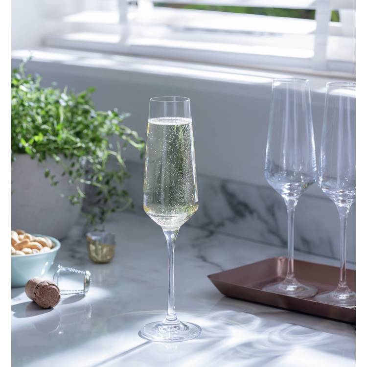 Habitat Dalston Set of 4 Champagne Flutes 0