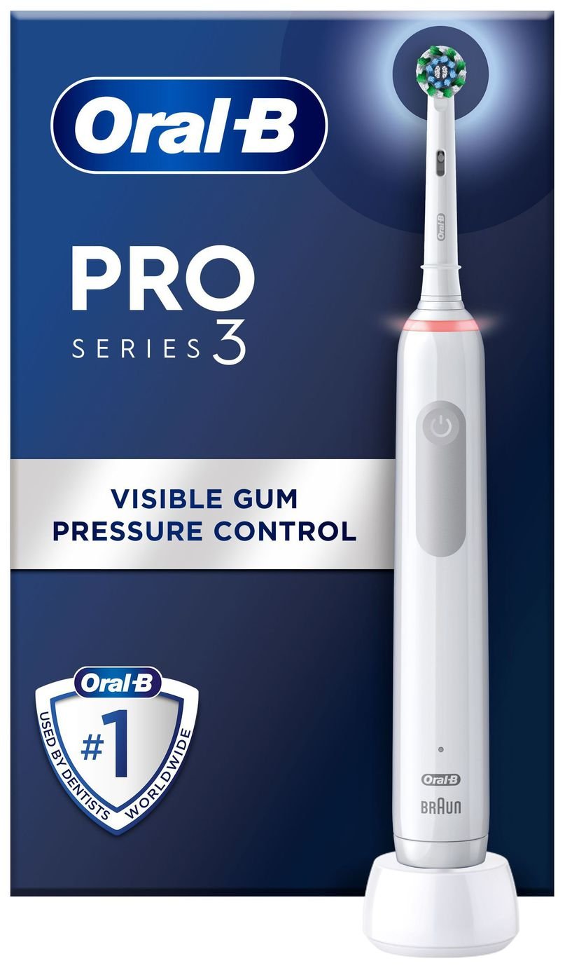 Oral-B Pro 3 Electric Toothbrush - Cross Action