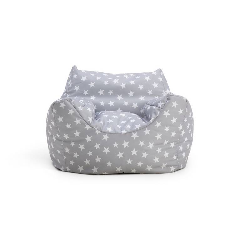Buy Habitat Kids Funzee Grey Stars Bean Bag Bean bags Habitat