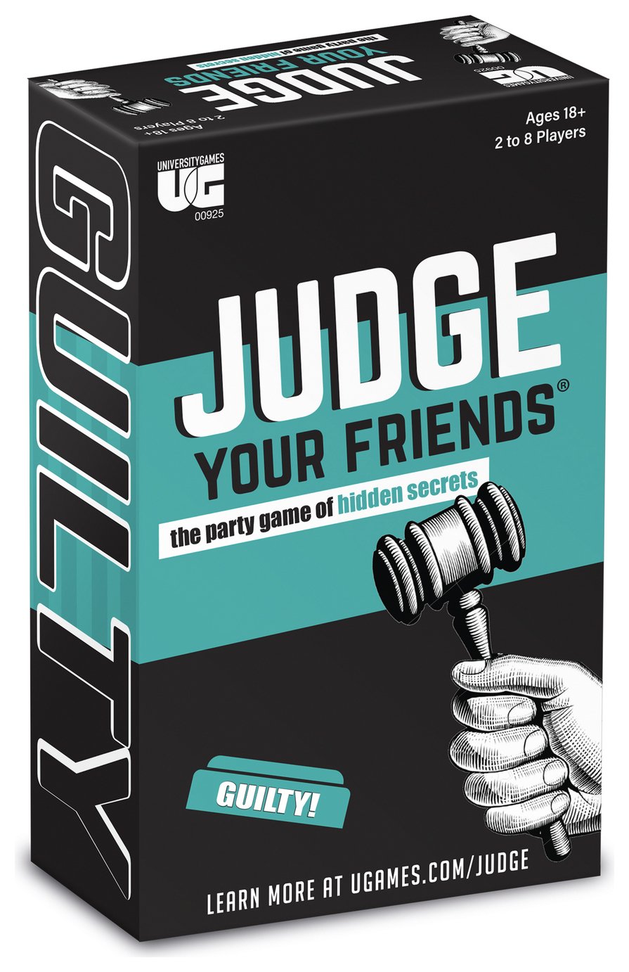 Judge Your Friends Adult Party Card Game