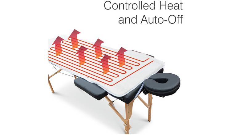 Buy Rio Massage Table Warming Heated Blanket | Massage chairs, mats and  cushions | Argos