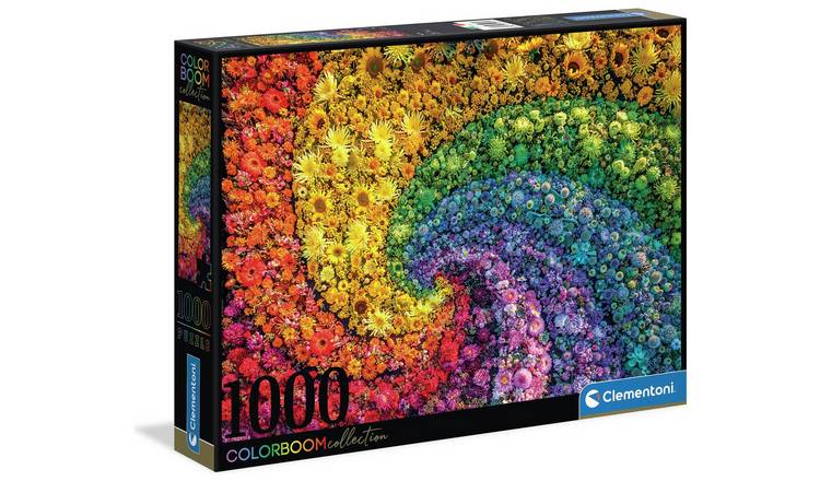 Buy Clementoni Boom Whirl 1000 Piece Jigsaw Puzzle, Jigsaws and puzzles