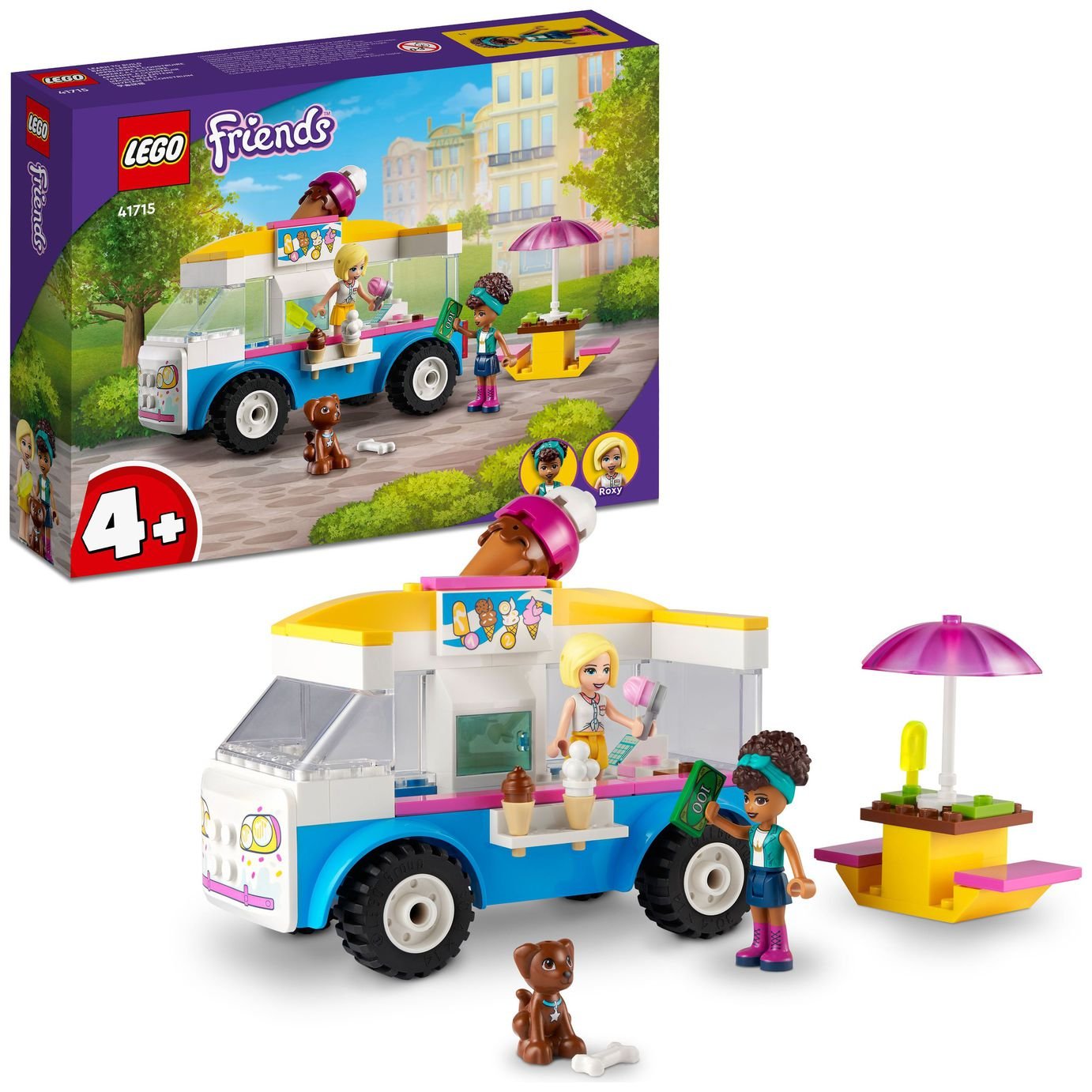 LEGO Friends Ice-Cream Truck Toy 4+ Mini Doll Playset 41715 review