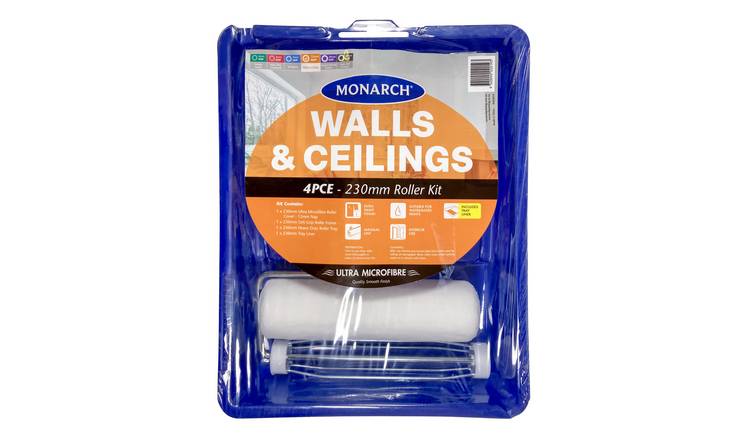 Monarch Walls and Ceilings 230mm Roller Kit - 4 Piece