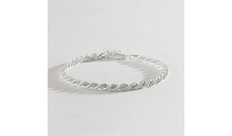Revere Sterling Silver Rope Chain Bracelet