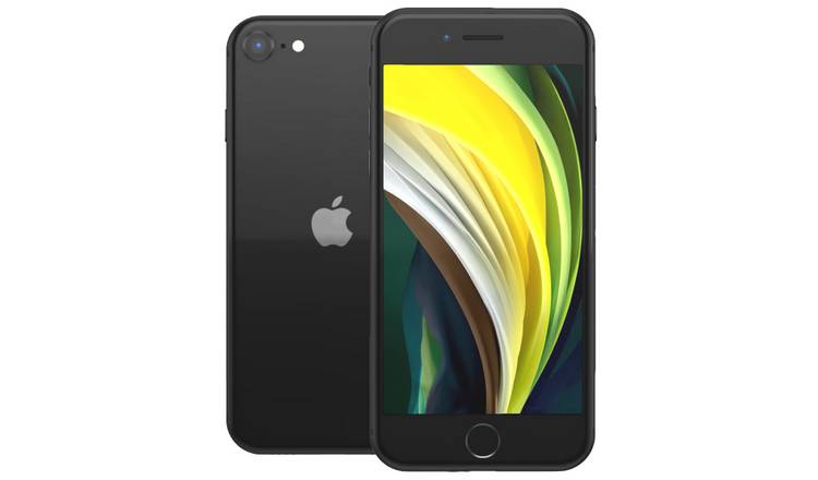 SIM Free Refurbished iPhone SE 64GB Mobile Phone - Black