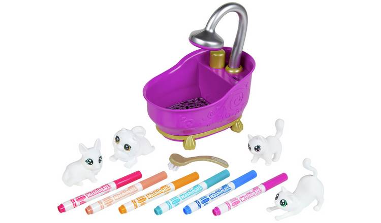 Crayola washimals colour and store wash pets playset