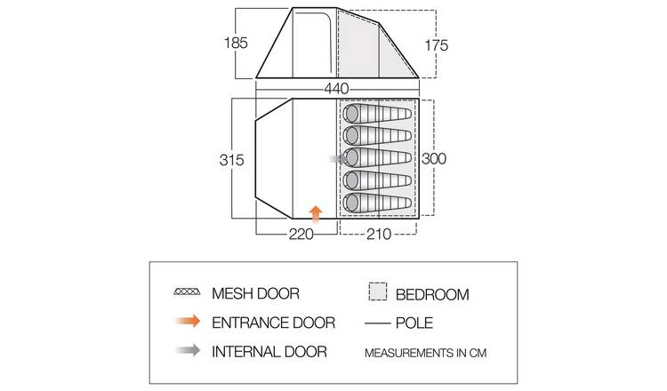 8 man hotsell tent argos