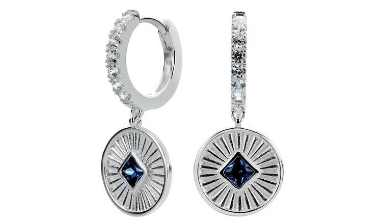 Argos sapphire clearance earrings