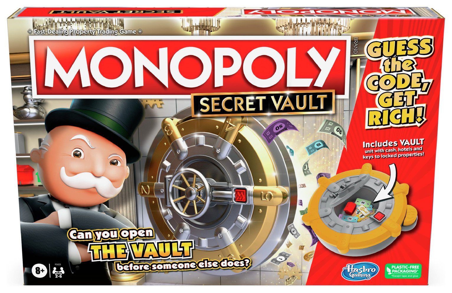 Monopoly Secret Vault Board Game