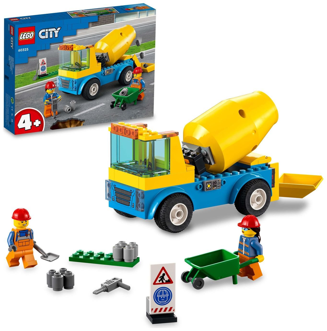 LEGO City Great Vehicles Cement Mixer Truck Toy 60325 review