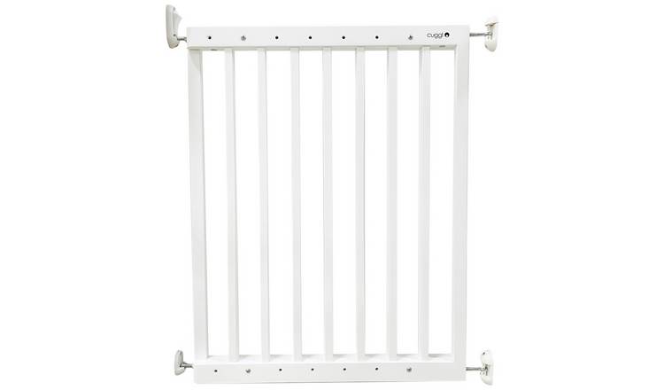 Buy Cuggl Wall Mount Wooden Extending Safety Gate White Safety