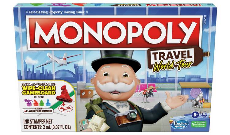 Monopoly Travel World Tour Board Game