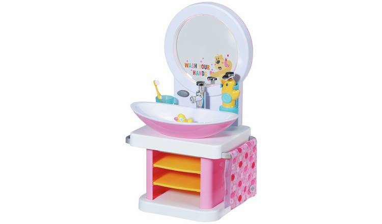 Argos dolls bath online