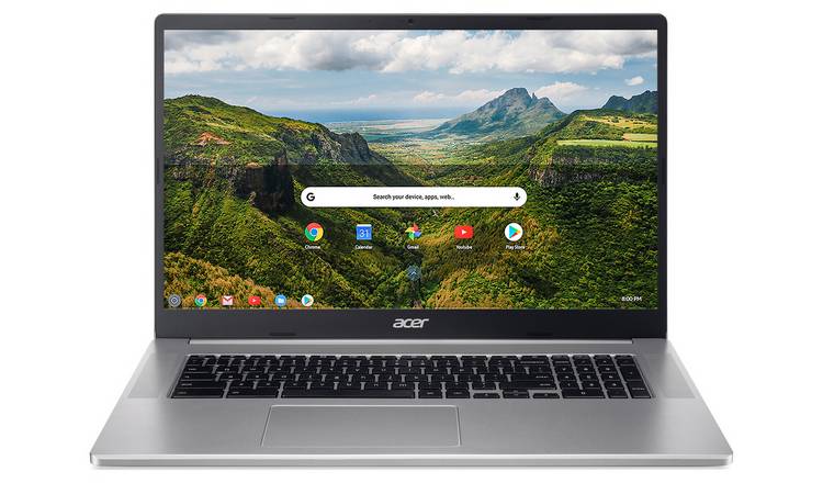 Buy Acer 317 17.3in Pentium 4GB 128GB Chromebook - Silver | Laptops | Argos