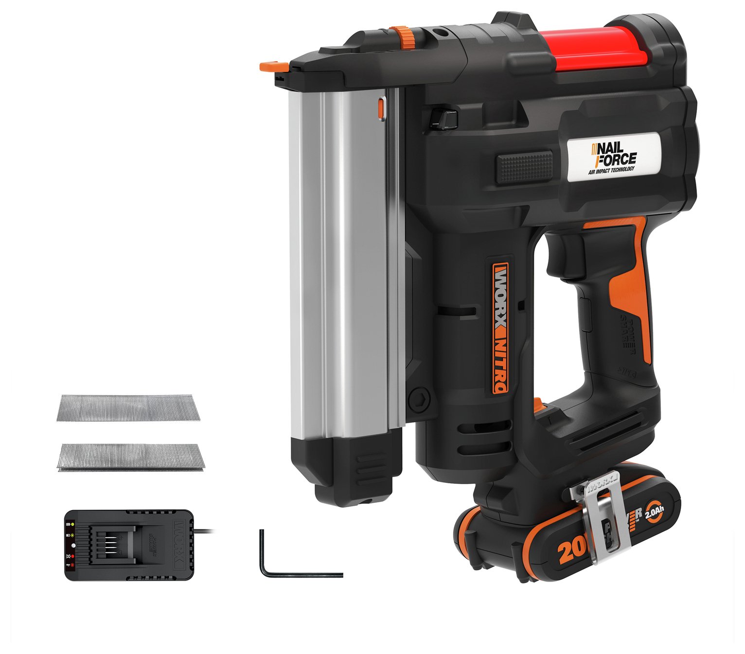Worx 20V Power Share 18 Gauge Nail and Staple Gun