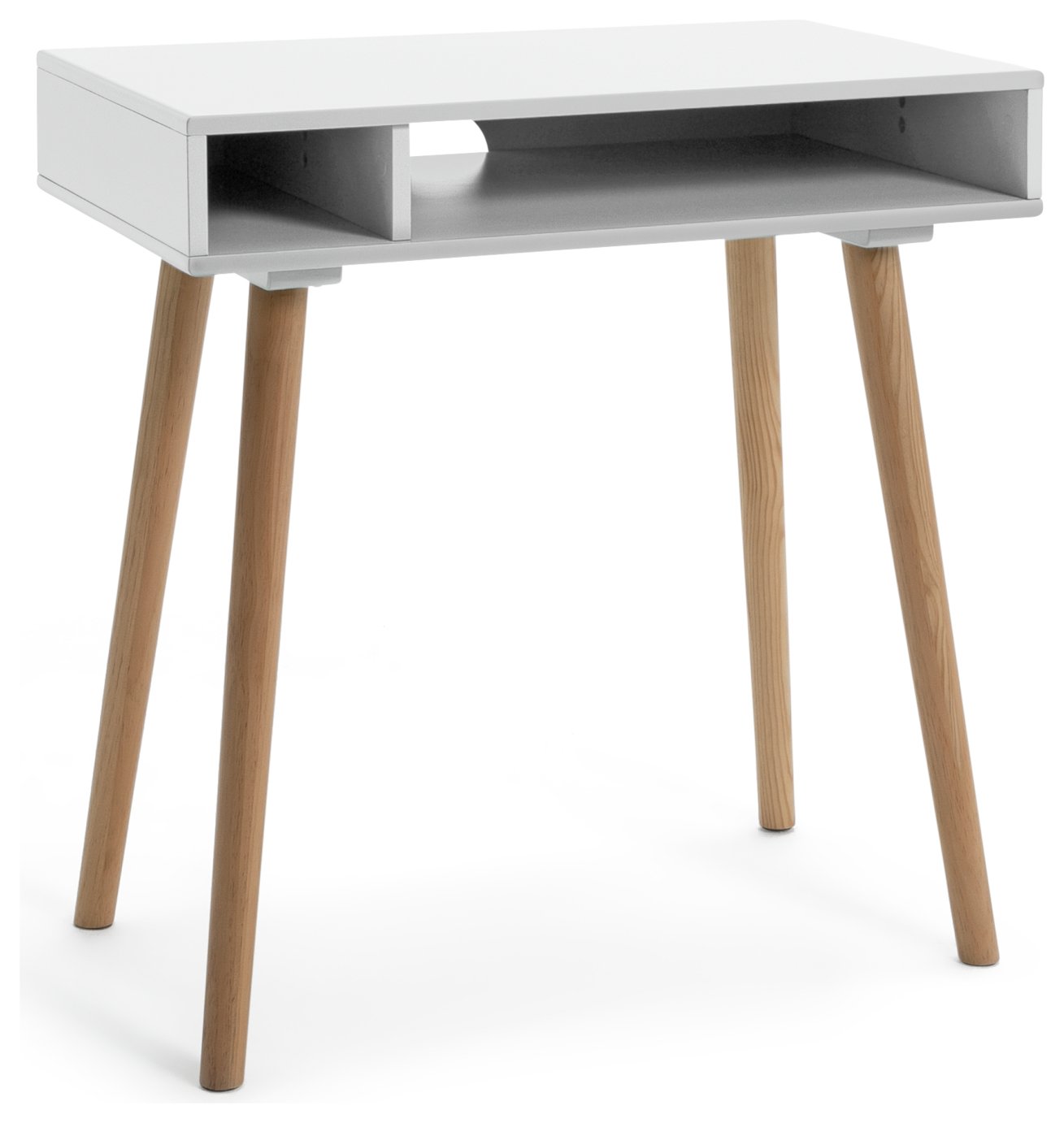 Habitat Cato 2 Drawer Desk - White