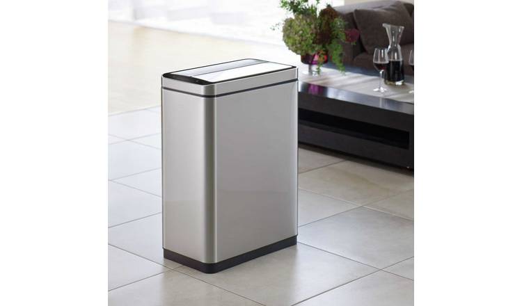 EKO Phantom Deluxe 45 Litre Kitchen Sensor Bin - Stainless Steel