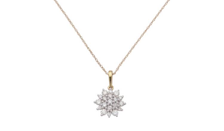 Argos gold hot sale necklace womens