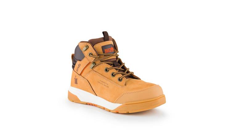 Scruffs Women's Switchback Safety Tan Boots - Size 3