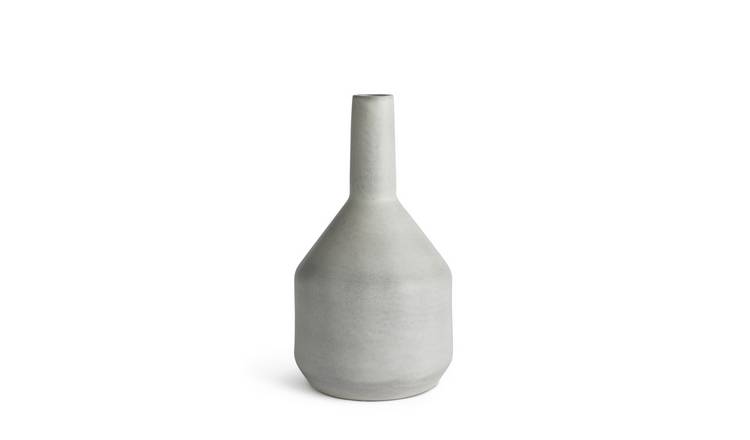 Habitat Large Ceramic Vase - Grey
