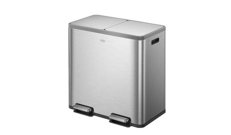 EKO Ecocasa Plus 80 Litre Kitchen Recycling Bin - Stainless Steel