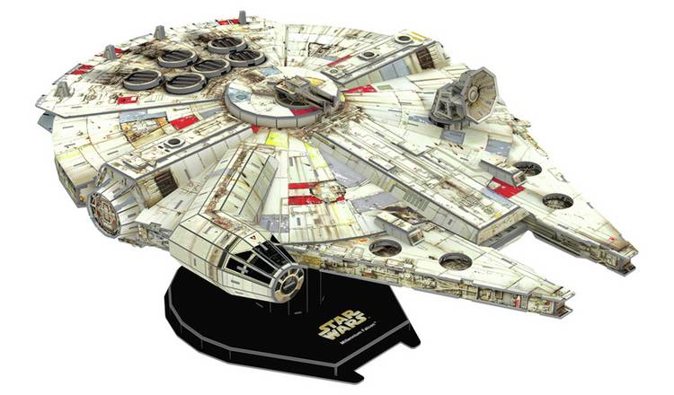 Buy Star Wars Millennium Falcon 3D Model Kit Puzzle, Jigsaws and puzzles