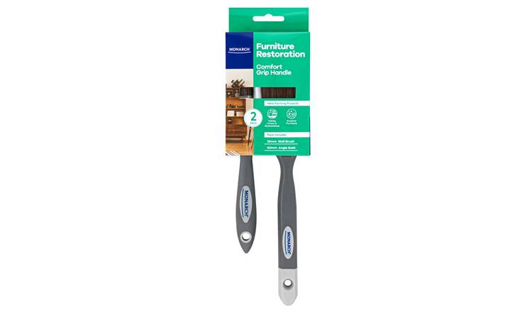 Monarch Furniture Restoration Paint Brush Set - Pack of 2