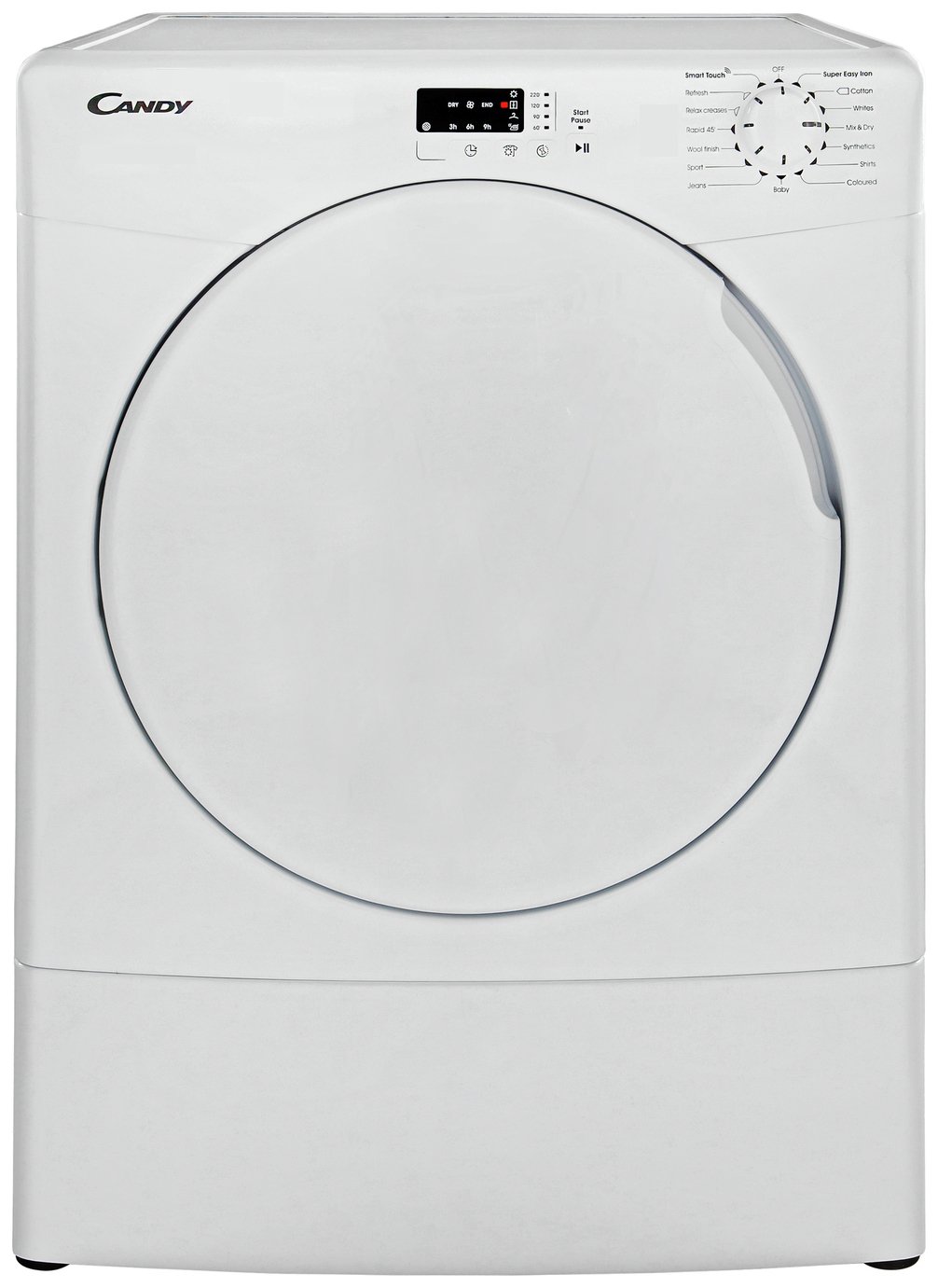 Candy CSE V9LF-80 9KG Vented Tumble Dryer - White