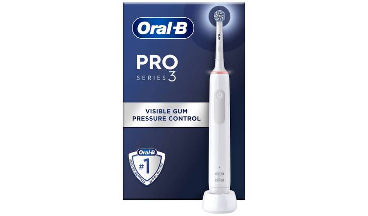 Buy Oral-B Pro 3 Electric Toothbrush - Sensitive | toothbrushes Argos