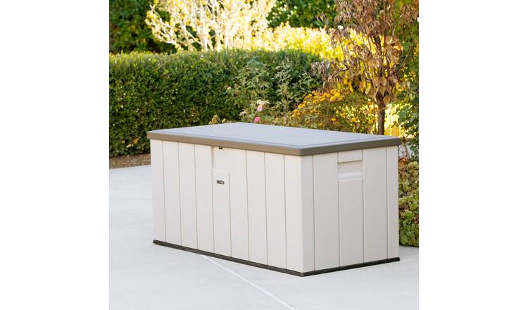 Buy Lifetime 567.81L Plastic Outdoor Storage Deck Box, Garden storage boxes  and cupboards