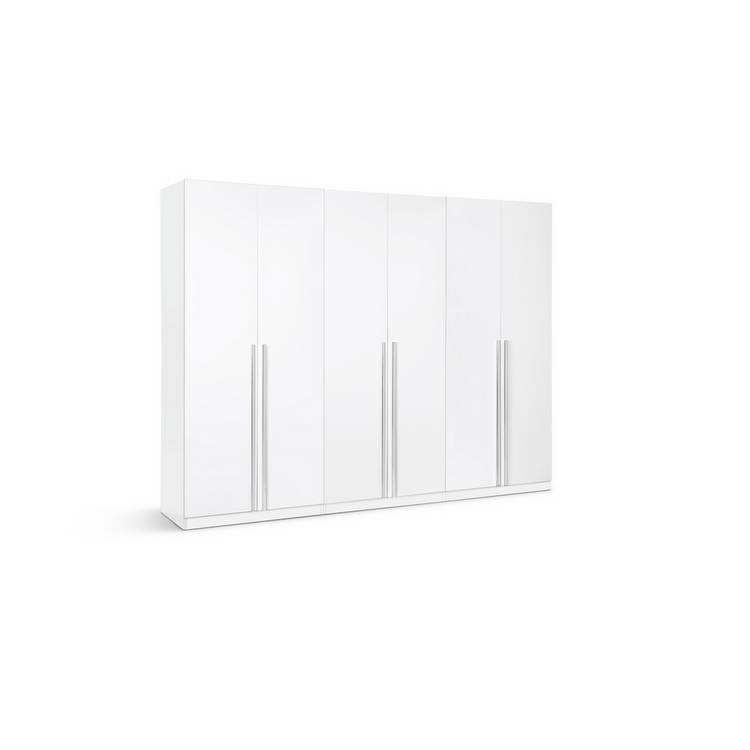 Habitat Munich 6 Door Wardrobe - White 0