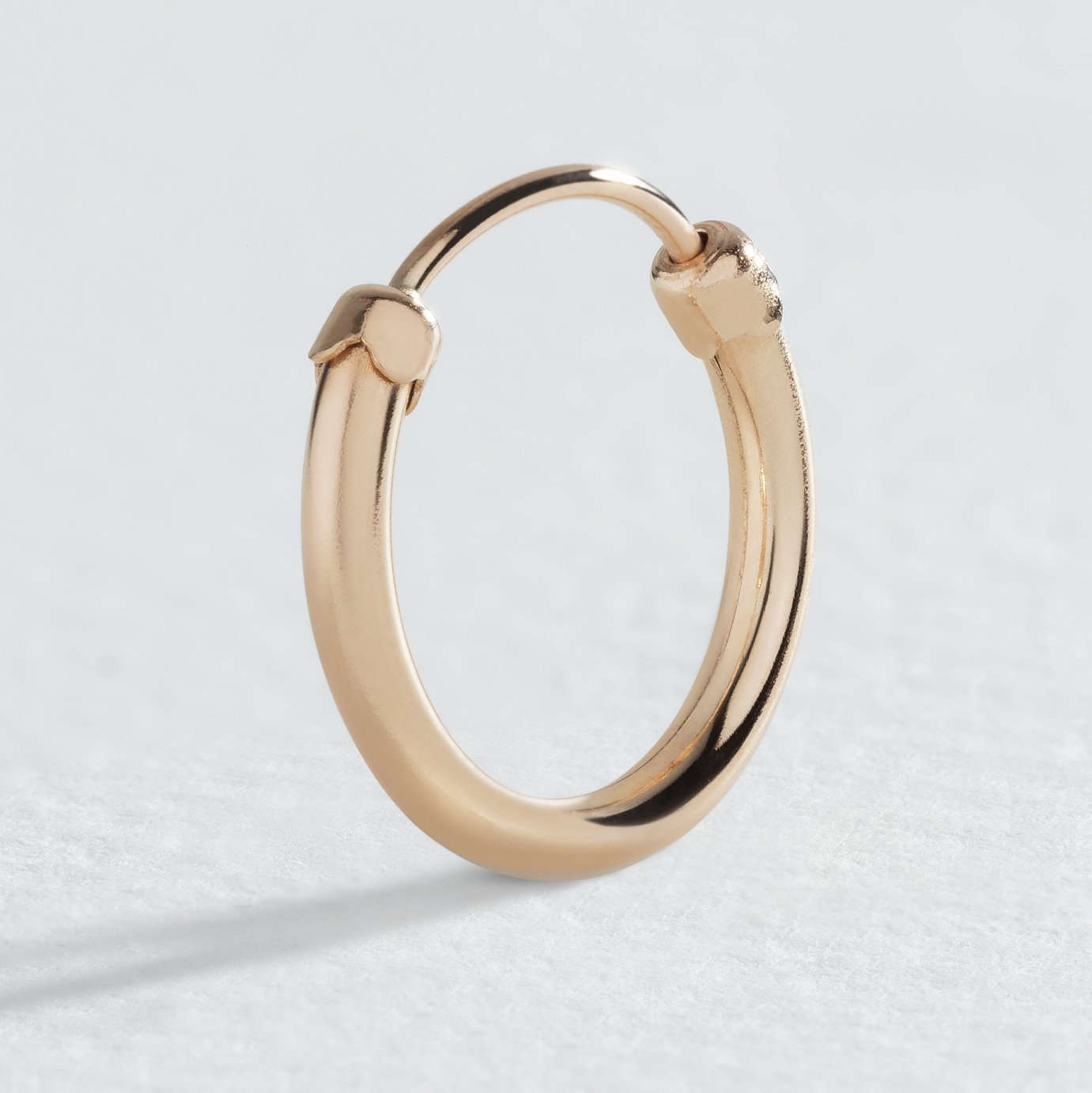 Revere 9ct Yellow Gold Hoop Earrings