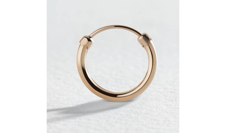 Argos hot sale gold hoops