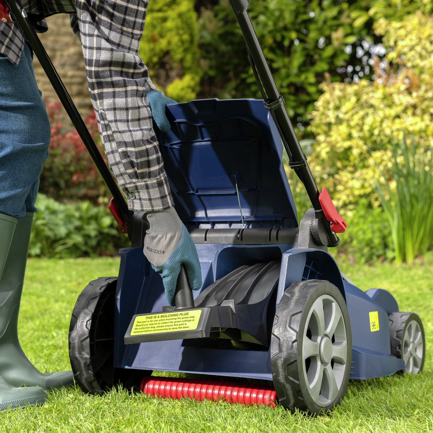 Buy Spear & Jackson 44cm Cordless Rotary Lawnmower - 36V