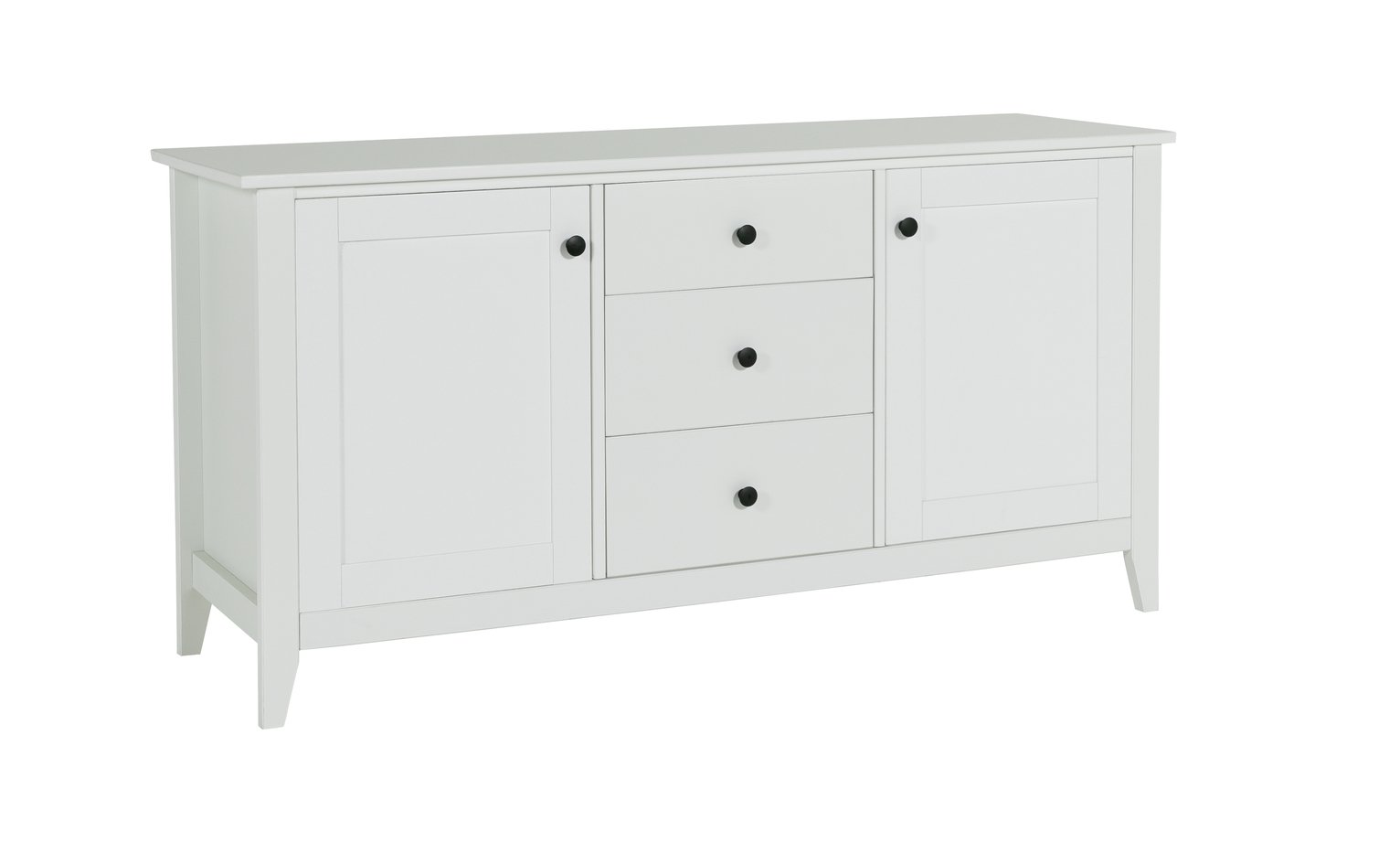 Habitat Minato 2 Door 3 Drawer Sideboard - White