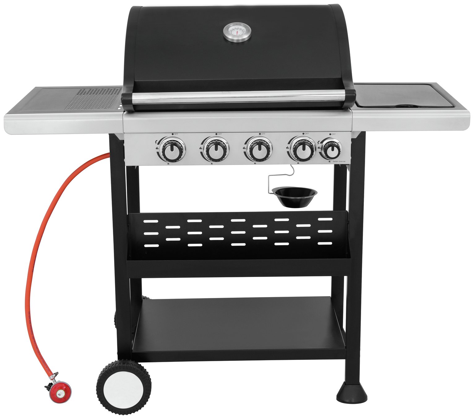 Argos Home Premium 4 Burner Gas BBQ