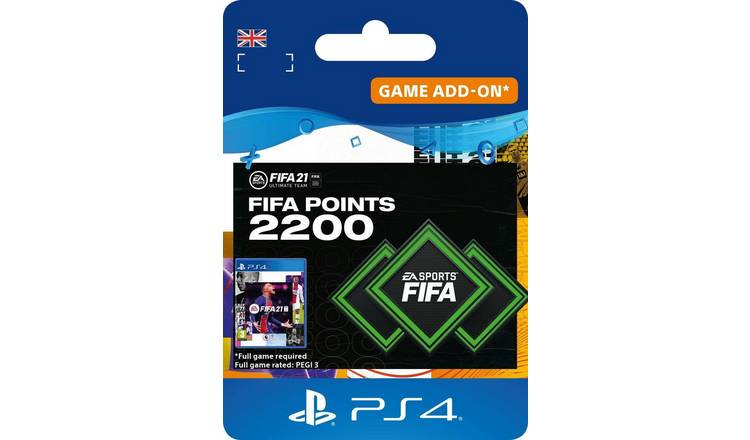 FIFA 21 Ultimate Team 2200 FIFA Points PS4 Digital Download