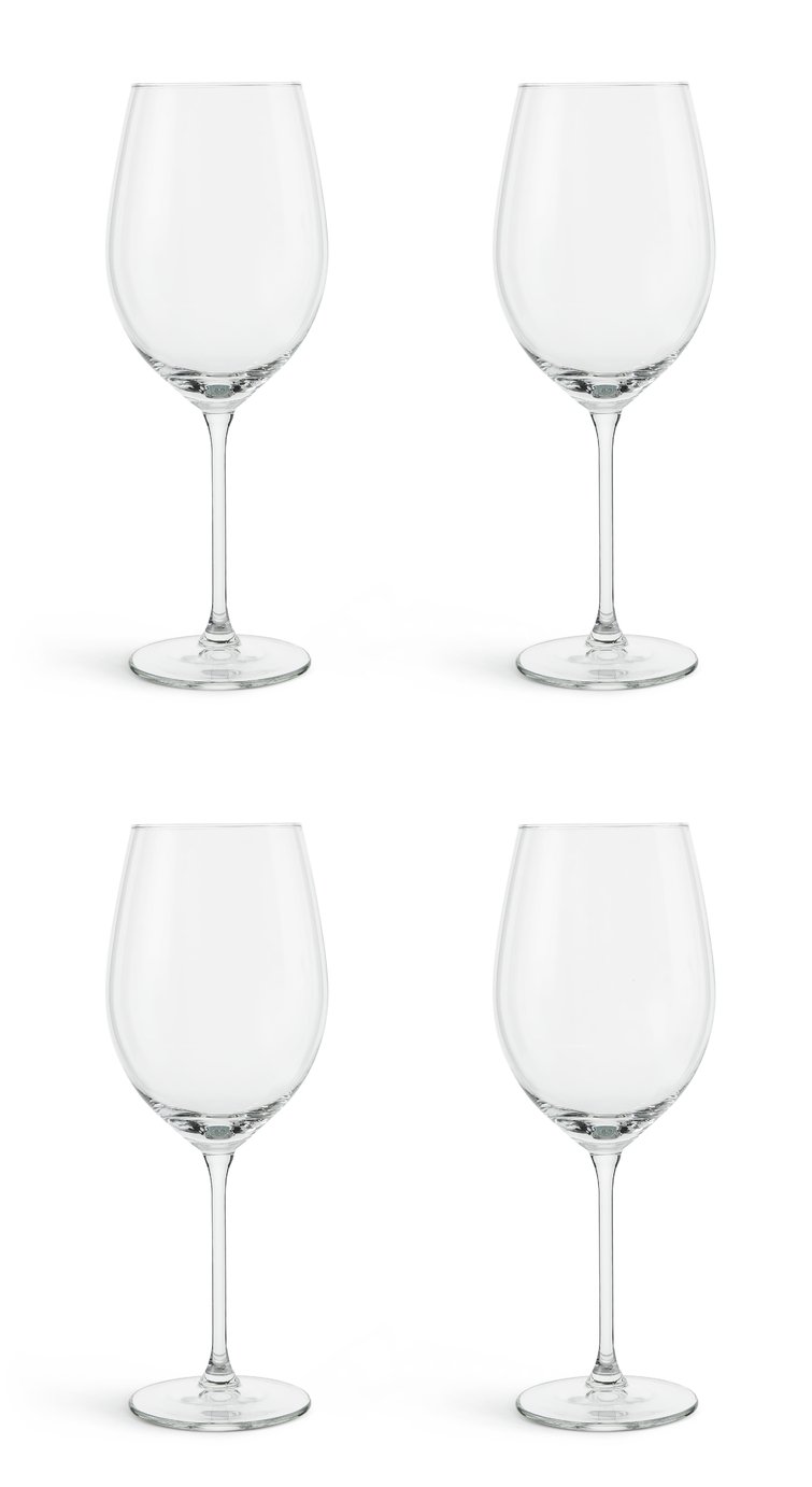 Habitat Portofino Set of 4 Wine Glasses