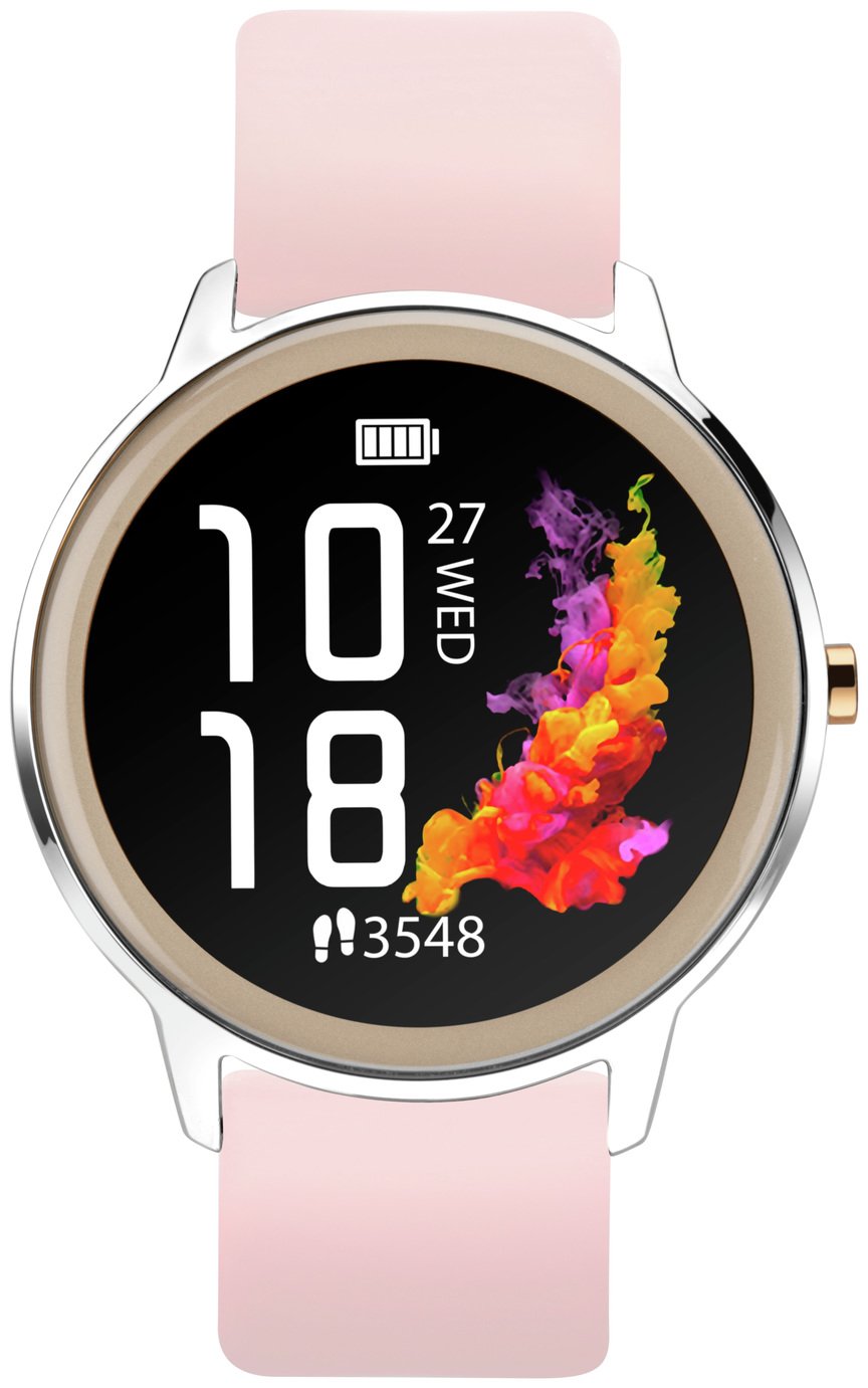 Sekonda Flex Pink Silicone Strap Smartwatch