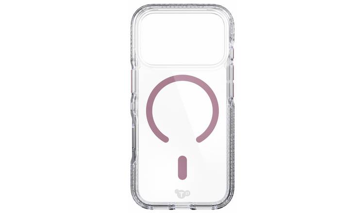 Tech21 EvoCrystal iPhone 18 Pro/17 Pro Phone Case with MagSafe - Pink