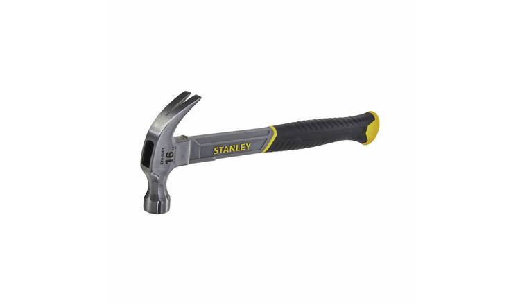 Stanley 1 Piece 16oz Curve Claw Fibreglass Hammer