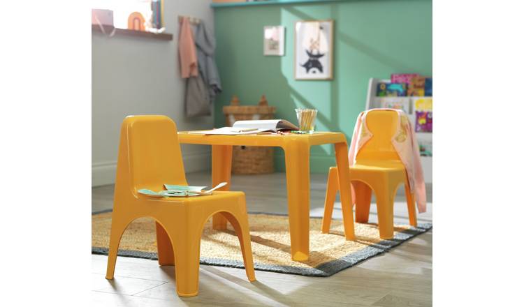 Argos childrens plastic 2025 table and chairs