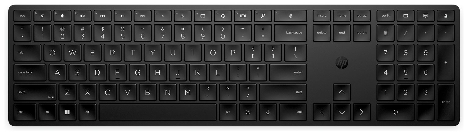 HP 450 Programmable Wireless Keyboard - Black