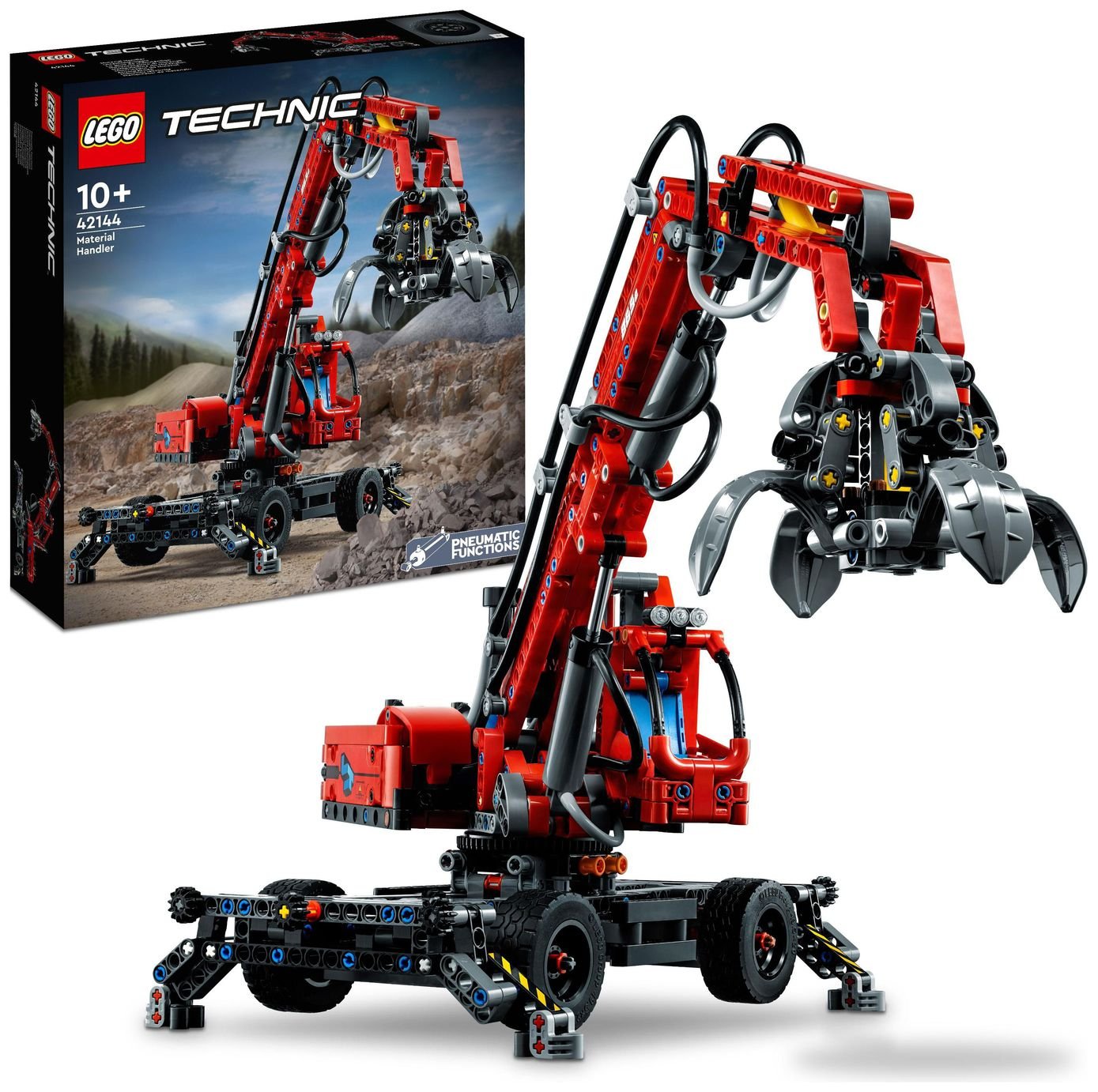LEGO Technic Material Handler Construction Vehicle Set 42144 review
