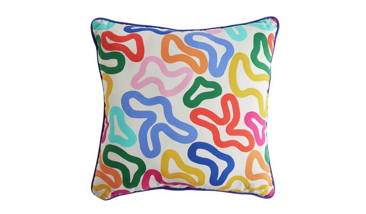 Habitat Large Colourful Outdoor Scatter Cushion