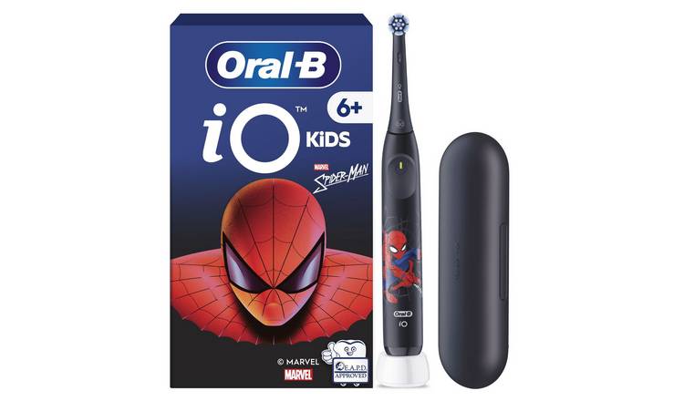 Oral-B iO Kids Marvel Spiderman Electric Toothbrush - Black