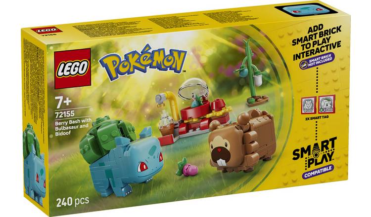LEGO Pokémon SMART Play: Berry Bash with Bulbasaur and Bidoof 72155 PREORDER