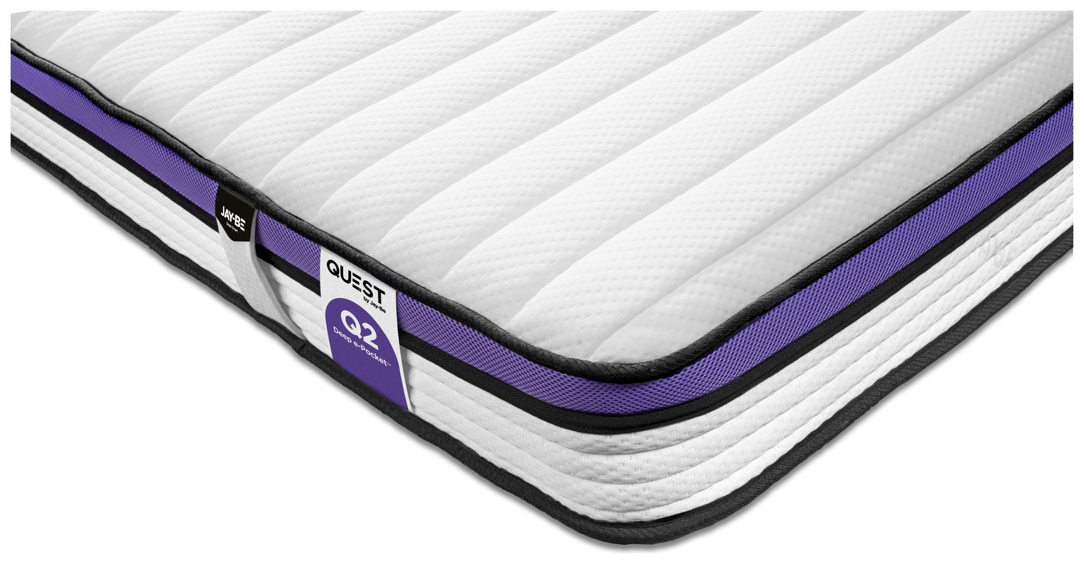 Jay-Be Quest Q2 Eco Deep E-pocket Kids Single Mattress